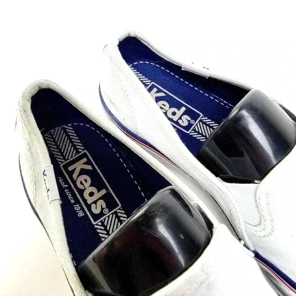 Keds Champion Double Decker Women Canvas Slip On Sneaker Shoe - 6 - Picture 4 of 9